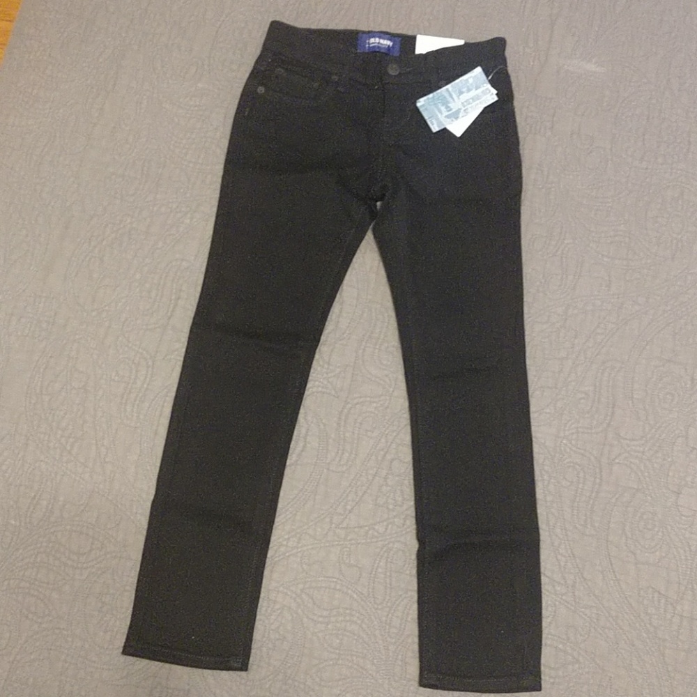 NWT Old Navy black jeans size 7